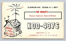 CB QSL/QSO KOD-4376 Edison NJ