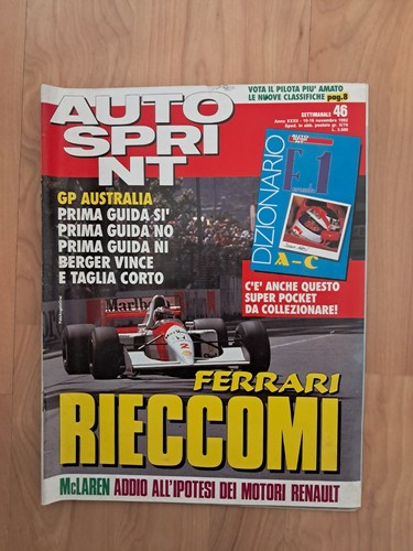 Autosprint 1992 citroen - citroen, xm