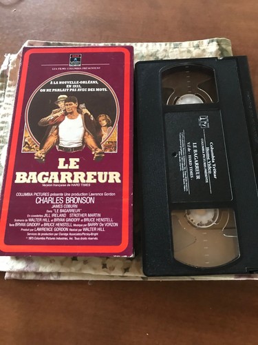 Film vhs bagarreur charles - le,