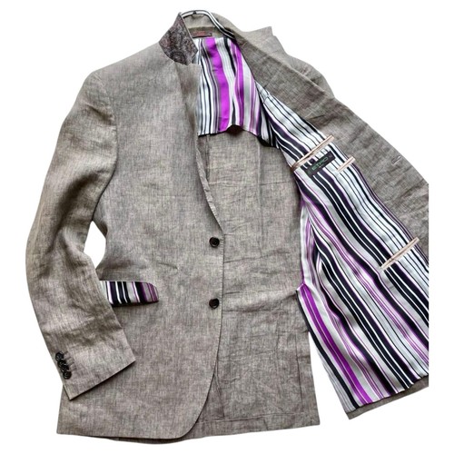 Giacca sartoriale etro lino - etro,