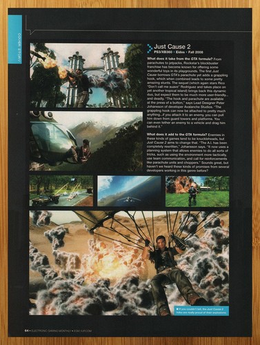 2008 just cause xbox - just,