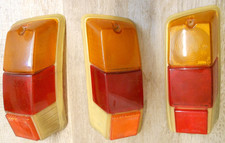N3 PLASTICHE FANALI  POSTERIORI  FIAT  500L EPOCA ORIGINALi