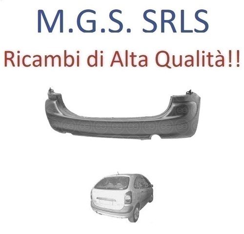 Paraurti posteriore con primer - con,