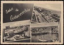 cartolina CIVITAVECCHIA saluti