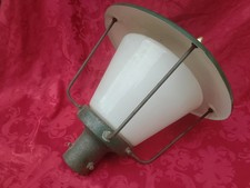 Vintage Lampione Esterno Ferro  Vetro