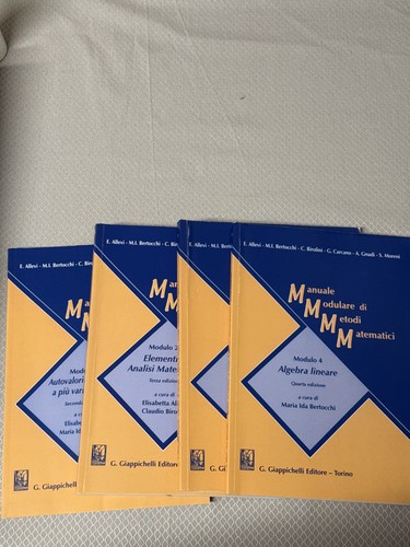 Manuale matematica - matematica,