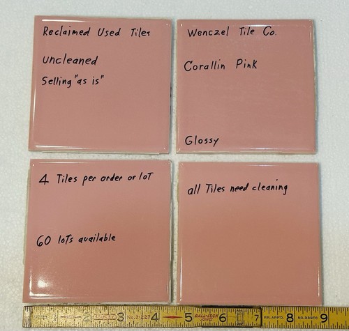 Piastrelle ceramica rosa - piastrelle,
