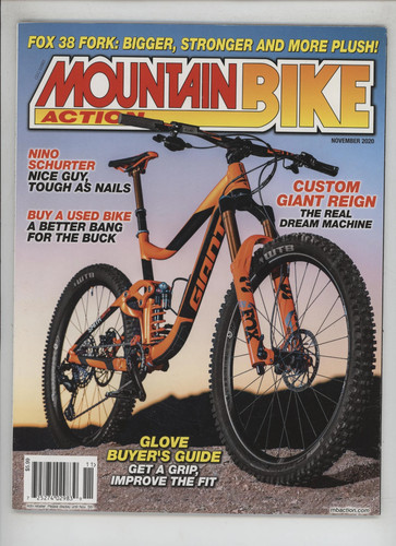 Mountain bike action - bike, november