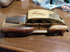 Modellino Auto Legno 25 Cm