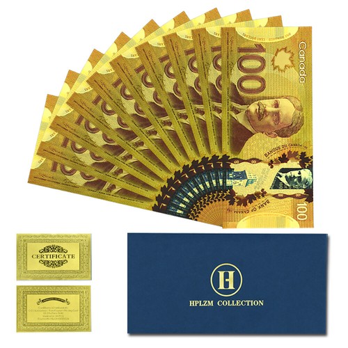 Pezzi busta canada - 10, 100