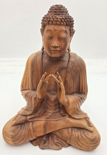 Carved Large Buddha Statue 13"
