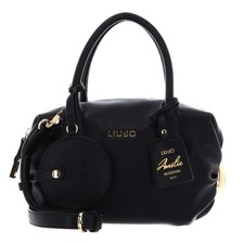 Borsa a tracolla Liu Jo Amelie ECS Bowler Bag L borsa nera nuova