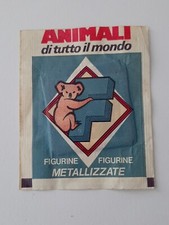 BUSTINA FIGURINE  ANIMALI DI TUTTO IL MONDO - ED.FLASH 1976- SIGILLATA PIENA