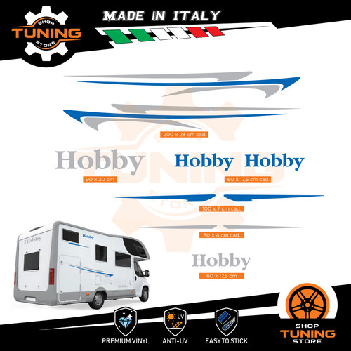 Kit adesivi camper - adesivi,