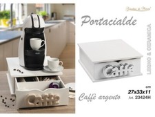 PORTACIALDE LEGNO BIANCO