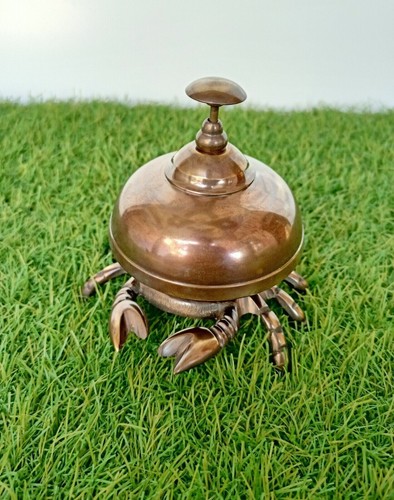 Campanella granchio ottone