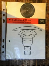 Carl zeiss flektogon 20mm - zeiss, 4/20mm