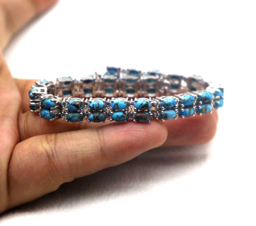 Bracciale turchese persiano - turchese,