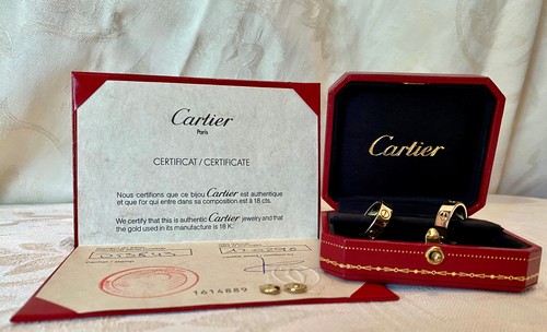 Orecchini cerchio cartier - a,