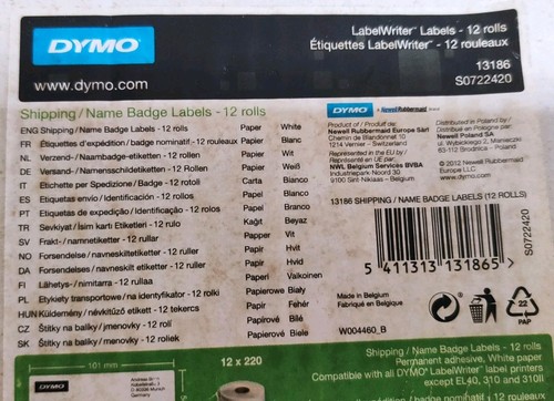 Etichette per stampante dymo - per,