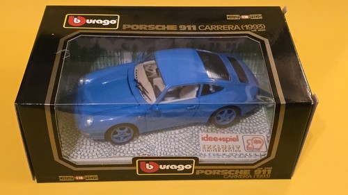 Bburago porsche 911 carrera - porsche, sm