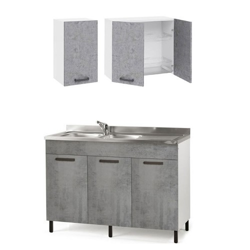 Mobile cucina cemento con