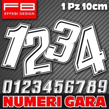 Adesivi stickers numero gara - stickers,