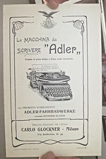 Depliant del 1903 MACCHINA da