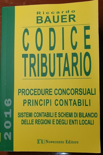 Codice tributario 2016 - codice,
