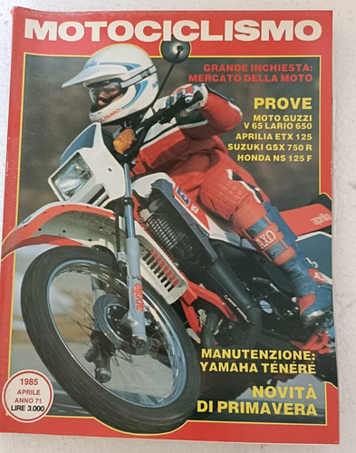 Motociclismo 1985 moto - 4,