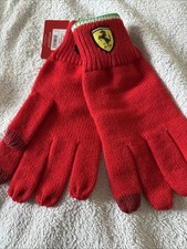 Guanti Ferrari in maglia