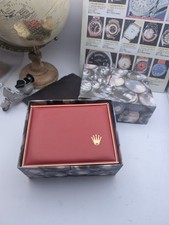 Red Watch Box + Outer Box compatible with Rolex