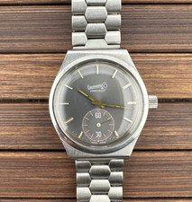 Orologio Uomo Eberhard Precision vintage anni 1960 Acciaio Carica Manuale Unitas