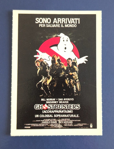 Cartolina ghostbusters - cartolina,