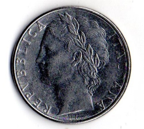 Cento lire italia - cento, anni