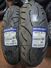 Coppia 120/70 ZR17 58W 180/55 ZR17 73W METZELER ROADTEC 02 DOT2024