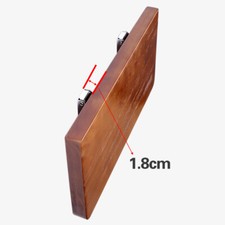 1 Coppia Acciaio Pieghevole Mensola Staffe Resistente Panca Tavolo L Fai da Te