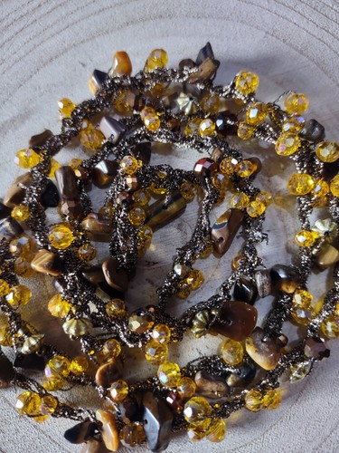 Collana fatta mano con - fatta, a