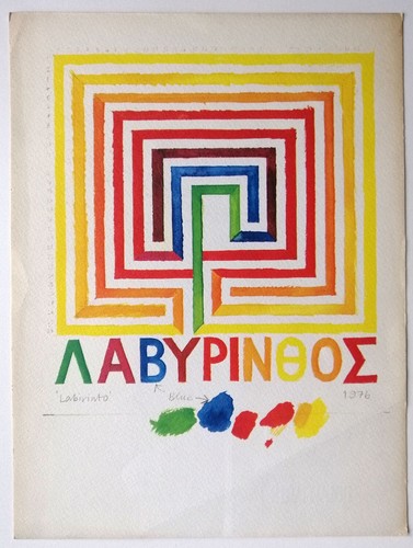 Joe tilson azzurro - joe,