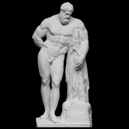 Statua hercules farnese arte - statua,