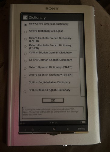Sony daily edition - daily, e-reader