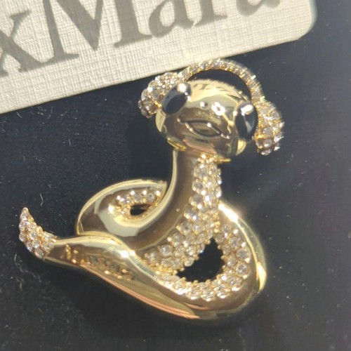 Spilla serpente max mara - spilla,