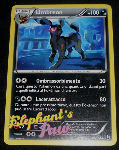Pokemon umbreon non comune - umbreon,