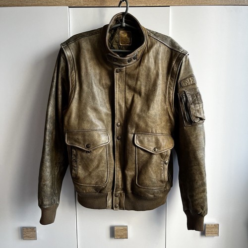 Giacca pelle moto - , vintage