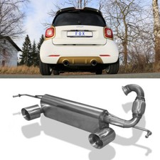 Fox Duplex Sportivo Smart Fortwo 3 Tipo 453 Da 2014 Con Brabus Ansatz Ogni 90mm