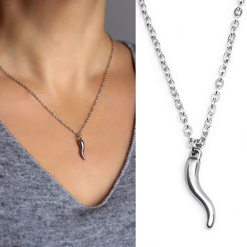 Collana con cornetto corno - cornetto,