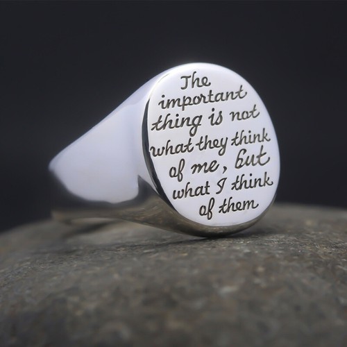 Anello argento sterling con - argento,