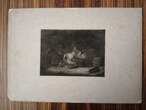 Litografia francese metà 800 - litografia,