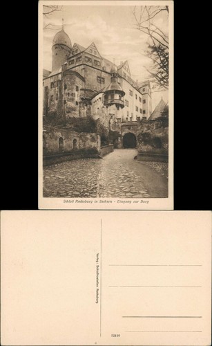 Cartolina rochsburg lunzenau - cartolina, rochsburg-lunzenau
