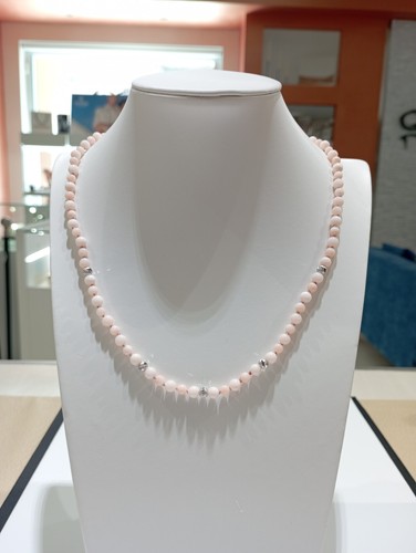 Collana corallo rosa - collana,